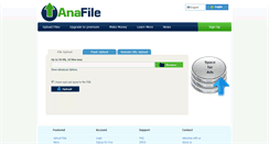 Desktop Screenshot of anafile.com
